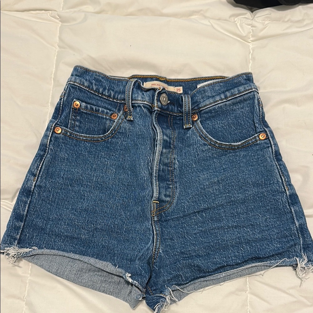 Levi Denim High-Waisted Women's Shorts
